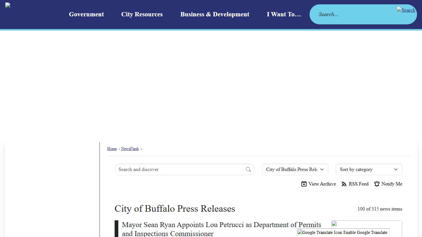 News Flash • Buffalo, NY